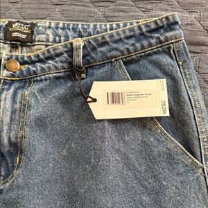 WESC Light Blue Carpenter Denim Shorts